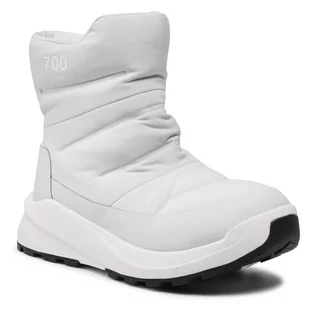 Śniegowce damskie - Śniegowce THE NORTH FACE - Nuptse II Bootie Wp NF0A5G2I5TN1-050 Tin Grey/Tnf White - grafika 1