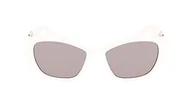 Okulary przeciwsłoneczne - KARL LAGERFELD Okulary przeciwsłoneczne, 105 Biały, rozmiar uniwersalny - miniaturka - grafika 1