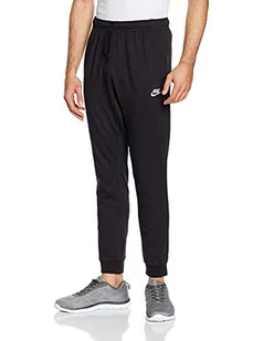 Nike Męskie spodnie sportowe czarny czarny (Black 804461-010) XL - Spodnie męskie - miniaturka - grafika 1