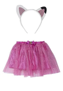 Strój Koci Domek Gabi Opaska Z Uszami + Spódniczka Tutu Gabby Dollhouse - Dodatki do strojów karnawałowych - miniaturka - grafika 1