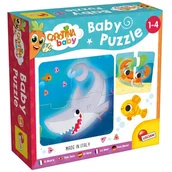 Puzzle - Lisciani Carotina Baby Puzzle Zwierzęta morskie 80069 - miniaturka - grafika 1
