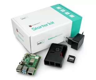 Raspberry Pi Zestaw 4B WiFi 4GB RAM, 32GB, akces., 1 went. - Mini PC - miniaturka - grafika 1