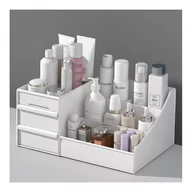Kosmetyczki, organizery i kuferki - Organizer na kosmetyki biały - miniaturka - grafika 1