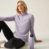 Bluzy damskie - Regatta Polar damski z suwakiem 1/2 Sweethart Fioletowy, Rozmiar: 50 - miniaturka - grafika 1