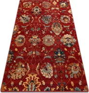 Dywany - Dywan wełniany SUPERIOR LATICA rubin czerwony 200x300 cm - miniaturka - grafika 1