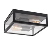 Lampy ogrodowe - Rabalux 7070 - Plafon zewnętrzny ZATON 2xE27/60W/230V IP23 - miniaturka - grafika 1