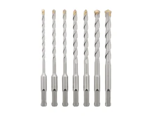 PARKSIDE® Zestaw wierteł udarowych lub dłut SDS plus (Zestaw wierteł SDS Plus 7 szt.) - Wiertła - miniaturka - grafika 1