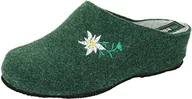 Kapcie damskie - Dr. Brinkmann Damskie 330009-07 kapcie domowe, zielone, rozmiar 35 UE - miniaturka - grafika 1