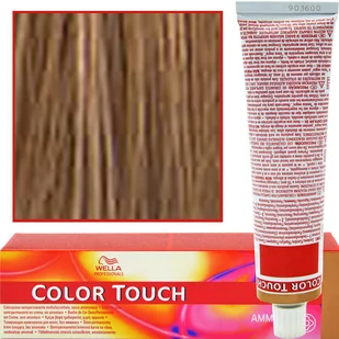 Wella Color Touch Krem Tonujacy bez Amoniaku 8/71 Popielatobrązowy Jasny Blond 60ml - Farby do włosów i szampony koloryzujące - miniaturka - grafika 1