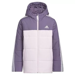adidas Dziewczęca zimowa kurtka średniej wagi, cień fioletowy, Cień fioletowy, 4-5 lat - Kurtki i płaszcze dla dziewczynek - miniaturka - grafika 1