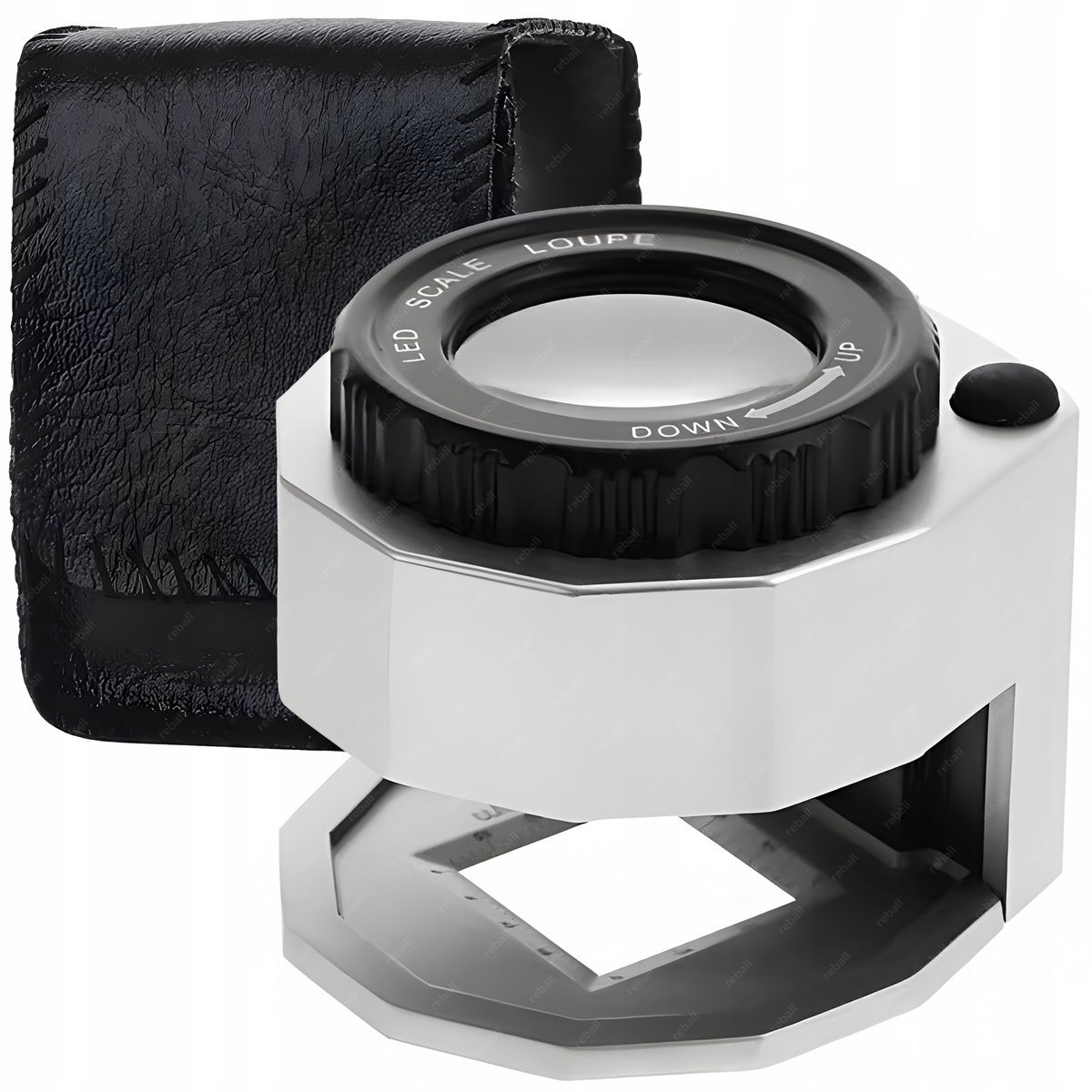 LUPA JUBILERSKA NUMIZMATYCZNA MIKROSKOP POWIĘKSZAJĄCA 30X LED UVRT0341