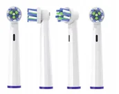 Końcówki do szczoteczek elektrycznych - Końcówki Do Szczoteczki Braun Oral B 4 Szt Cross Eb-50 - miniaturka - grafika 1