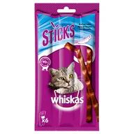 Przysmaki dla kotów - Whiskas Sticks, 14 x 36 g - Łosoś - miniaturka - grafika 1