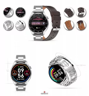 Giewont GW450-6 Srebrny - Smartwatch - miniaturka - grafika 3