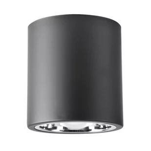 Polux Oprawa natynkowa szer 13,2cm metalowa okrągła JUPITER MD-4011 czarna SANICO 311702 - Lampy sufitowe - miniaturka - grafika 1