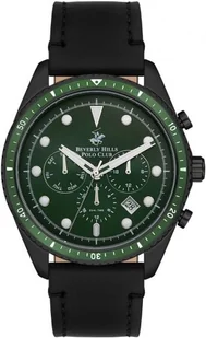 Zegarek Zegarek męski BEVERLY HILLS BP3355X.671 zielony fashion na prezent - Zegarki męskie - miniaturka - grafika 1