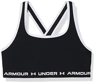 Biustonosze - Under Armour Crossback Mid Biustonosz sportowy dla dziewczyn - miniaturka - grafika 1