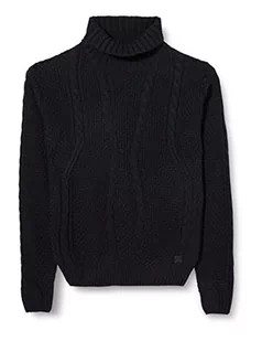 Gianni Lupo BW793-F22 sweter męski, granatowy, XXL, niebieski morski, S-4XL - Swetry męskie - miniaturka - grafika 1