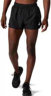 Spodnie sportowe męskie - asics Core Split Shorts Men, czarny S 2022 Legginsy do biegania - grafika 1