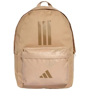 adidas Classic Back To School 3 Stripe Backpack JX9058, Beżowe Plecak, pojemność: 27,5 L - Plecaki - miniaturka - grafika 1