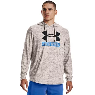 Bluza męska Under Armour Rival Terry Logo Hoodie - Bluzy sportowe męskie - miniaturka - grafika 1