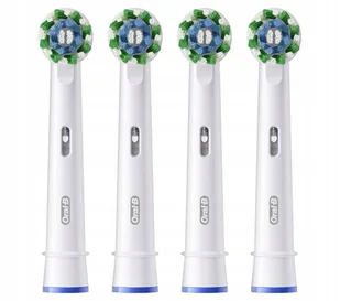 4x końcówka Oral-B Pro Cross Action do szczoteczki elektrycznej białe 100% - Końcówki do szczoteczek elektrycznych - miniaturka - grafika 1