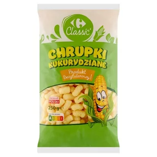 Carrefour Classic Chrupki kukurydziane 250 g - Chrupki - miniaturka - grafika 1