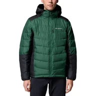 Kurtki męskie - Kurtka męska Columbia Labyrinth Loop II Insulated Hooded 2085294375 - zielona - miniaturka - grafika 1