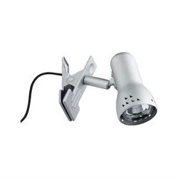 Paulmann Gryps lampka z klipsem max.1x40W E14 żelazo satyn. - Lampy pozostałe - miniaturka - grafika 1