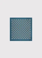 Dodatki do ubrań - Poszetka w kolorze morskim - miniaturka - grafika 1