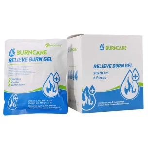 Opatrunek hydrożelowy BURNCARE na oparzenia I i II stopnia 20 cm x 20 cm - Survival - akcesoria - miniaturka - grafika 1