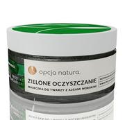 Maseczki do twarzy - Opcja.natura Opcja.natura Zielone Oczyszczanie Maseczka z Algami Morskimi 100 ml CD1C-24341 - miniaturka - grafika 1