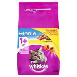 Whiskas Sterile 4 kg - Sucha karma dla kotów - miniaturka - grafika 1