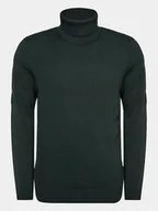 Swetry męskie - Blend Golf 20715853 Zielony Regular Fit - miniaturka - grafika 1