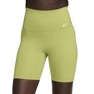 Spodnie sportowe damskie - Spodenki Nike Dri-FIT One DV9022-237 - zielone - miniaturka - grafika 1