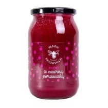 Pasieki Sadowskich Miód z czarną porzeczką 1150g - Miód - miniaturka - grafika 1