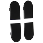 Zawiasy, okucia i inne akcesoria - Osłonka zawiasu wpuszczanego czarnego 5900577039517 - miniaturka - grafika 1