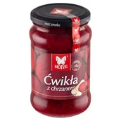 Warzywa w marynacie - ĆWIKŁA Z ChrzanEM Motyl 350ML - miniaturka - grafika 1