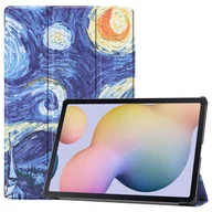 Etui i futerały do telefonów - Etui do Samsung Galaxy S7 Plus Tab S T970 T975 X800 12,4 cala Smart Cover Case z funkcją podstawki i automatycznym usypianiem/budzeniem - miniaturka - grafika 1