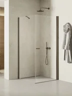 Kabiny prysznicowe - Kabina prysznicowa New Trendy New Soleo 70x80 prostokątna grafit uniwersalna K-2126 - miniaturka - grafika 1