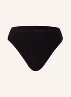 Stroje kąpielowe - Seafolly Dół Od Bikini Z Wysokim Stanem Sea Dive schwarz - miniaturka - grafika 1