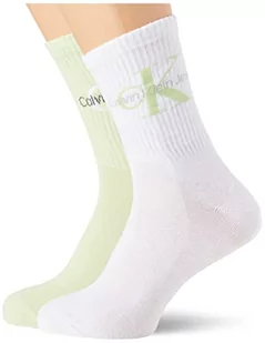 Calvin Klein Damskie skarpety Crew, mint combo, rozmiar uniwersalny - Skarpetki damskie - miniaturka - grafika 1