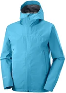 Kurtki i kamizelki sportowe damskie - Salomon Kurtka Salomon Outline GORE-TEX 2.5L Barrier Reef C16062 - miniaturka - grafika 1