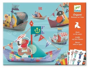 Djeco Origami Łódki - Prace ręczne dla dzieci - miniaturka - grafika 1