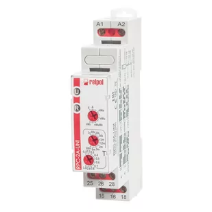 Relpol Przekaźnik czasowy 1P 12-240VAC/DC RPC-2A-UNI 863217 863217 - Sterowniki i przekaźniki - miniaturka - grafika 1