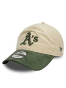 Czapki męskie - New Era Czapka z daszkiem Oakland Athletics Block Cord 9Twenty 60595245 Écru - miniaturka - grafika 1