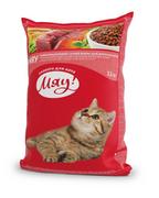 Sucha karma dla kotów - MIAU pełnowartościowa sucha karma dla dorosłych kotów z mięsem, ryżem i warzywami 11 kg - miniaturka - grafika 1