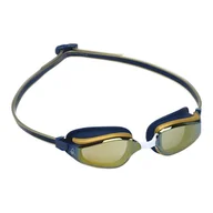 Pływanie - Aqua Sphere Okulary pływackie Fastlane Titanium Złoty - miniaturka - grafika 1