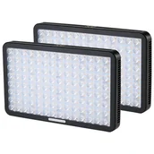 Kamery cyfrowe - akcesoria - Amaran Pano 60c 2-Light Kit Charcoal - miniaturka - grafika 1