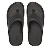 Klapki i japonki damskie - Japonki Melissa Float Ad. 33915 Czarny - miniaturka - grafika 1